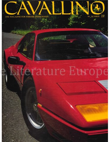 1984 FERRARI CAVALLINO MAGAZINE USA 22