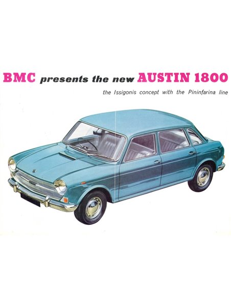 1965 AUSTIN 1800 BROCHURE ENGELS