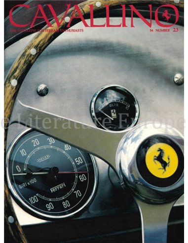 1984 FERRARI CAVALLINO MAGAZIN USA 23