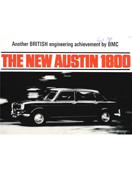 1965 AUSTIN 1800 PROSPEKT ENGLISCH