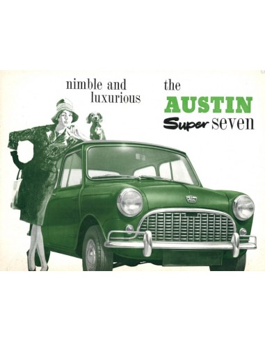 1962 AUSTIN SUPER SEVEN PROSPEKT ENGLISCH