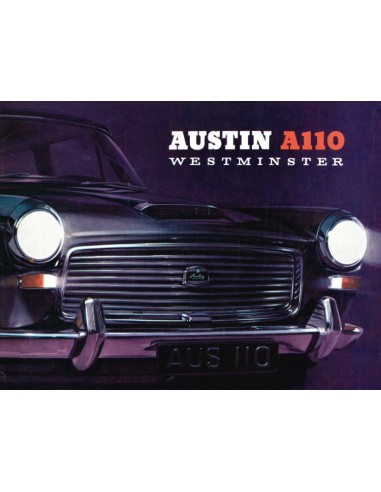 1964 AUSTIN A110 WESTMINSTER BROCHURE NEDERLANDS