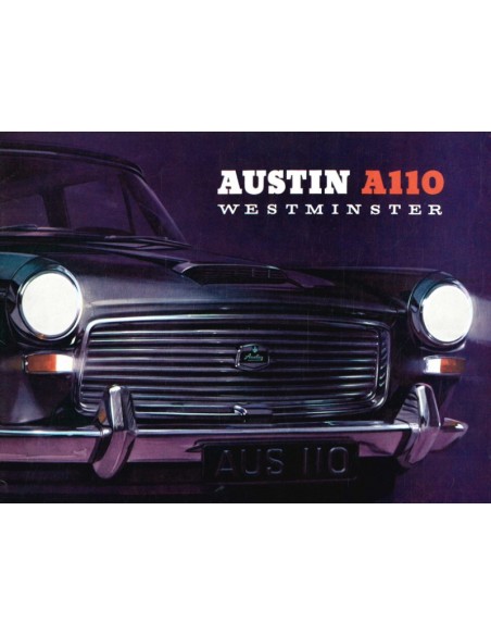 1964 AUSTIN A110 WESTMINSTER BROCHURE DUTCH