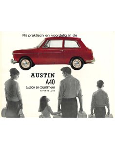 1968 AUSTIN A40 SEDAN | COUNTRYMAN BROCHURE NEDERLANDS