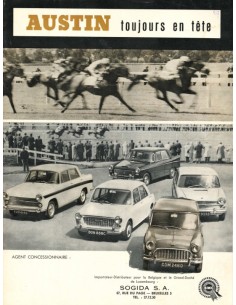 1967 AUSTIN PROGRAMMA BROCHURE FRANS