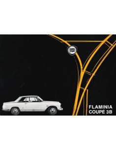 1964 LANCIA FLAMINIA COUPÉ 3B BROCHURE