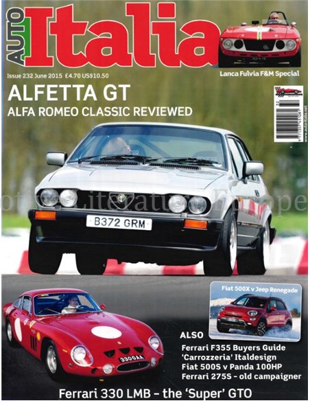 2015 AUTO ITALIA MAGAZIN 232 ENGLISCH