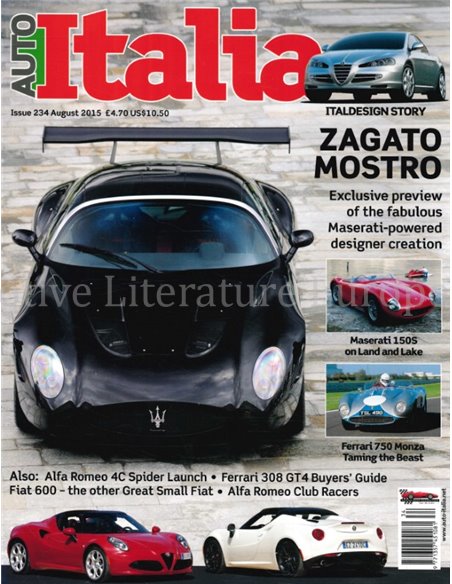 2015 AUTO ITALIA MAGAZINE 234 ENGELS 