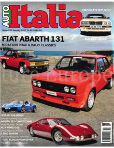 2017 AUTO ITALIA MAGAZINE 251 ENGLISCH