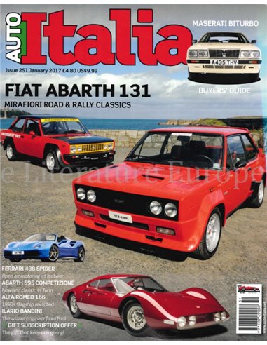 2017 AUTO ITALIA MAGAZINE 251 ENGLISCH