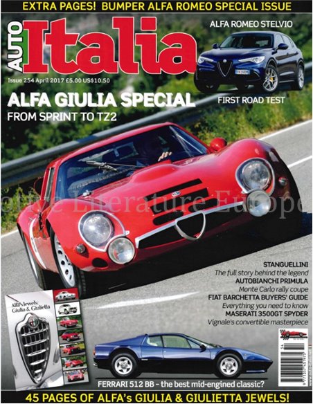 2017 AUTO ITALIA MAGAZINE 254 ENGLISH 