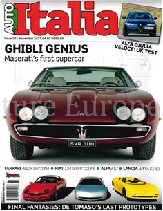 2017 AUTO ITALIA MAGAZINE 261 ENGELS 