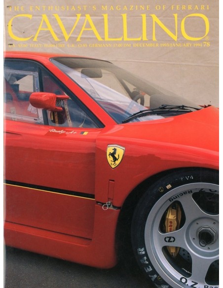 1993/1994 FERRARI CAVALLINO MAGAZINE USA 78