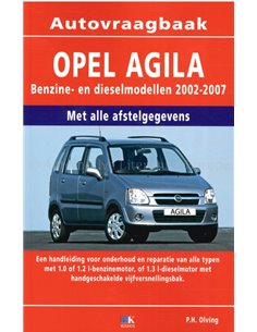 2002 - 2007 OPEL AGILA VRAAGBAAK BENZINE | DIESEL NEDERLANDS