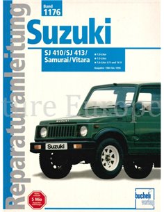 1984-1995 SUZUKI SJ410 | SJ413 | SAMURAI | VITARA REPAIR MANUAL GERMAN