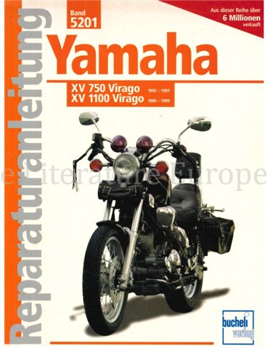 1989-1999 YAMAHA VIRAGO XV750 | XV1100 REPAIR MANUAL GERMAN