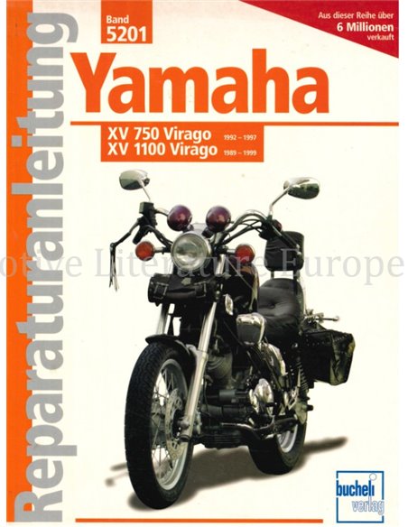 1989-1999 YAMAHA VIRAGO XV750 | XV1100 VRAAGBAAK DUITS