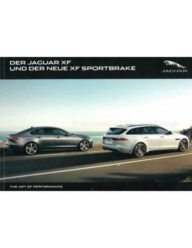 2018 JAGUAR XF SALOON | SPORTBRAKE BROCHURE GERMAN