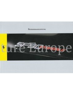 2022 FERRARI SF90 STRADALE OWNERS MANUAL GERMAN