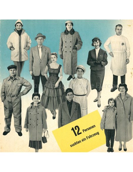 1963 BMW ISETTA PROSPEKT DEUTSCH