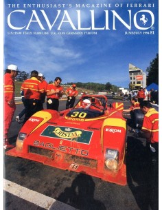 1994 FERRARI CAVALLINO MAGAZINE USA 81