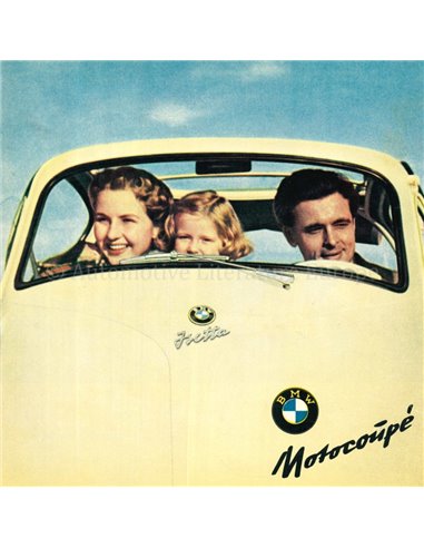 1958 BMW ISETTA BROCHURE ENGLISH