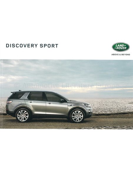 2016 LAND ROVER DISCOVERY SPORT BROCHURE GERMAN