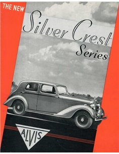 1937 ALVIS SILVER CREST PROSPEKT ENGLISCH