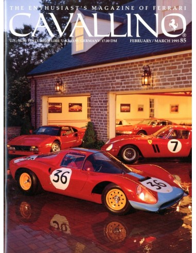 1995 FERRARI CAVALLINO MAGAZINE USA 85