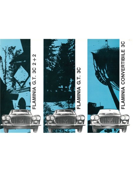 1964 LANCIA FLAMINIA 3C BROCHURE