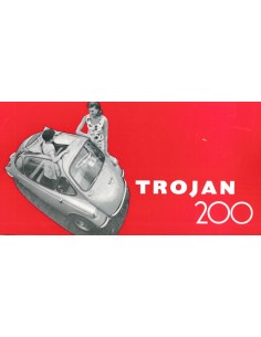 1960 TROJAN 200 PROSPEKT SCHWEDISCH
