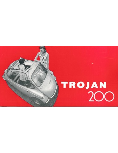 1960 TROJAN 200 BROCHURE ZWEEDS