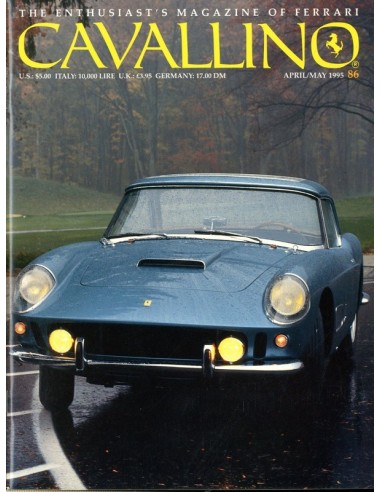 1995 FERRARI CAVALLINO MAGAZINE USA 86