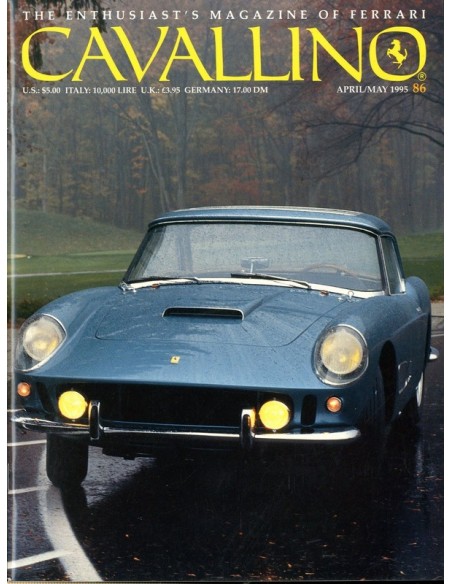 1995 FERRARI CAVALLINO MAGAZINE USA 86