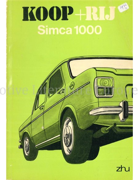 KOOP + RIJ SIMCA 1000
