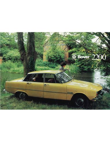 1973 ROVER 2200 BROCHURE DUTCH