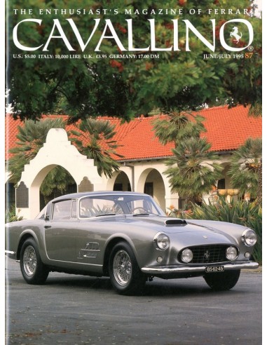1995 FERRARI CAVALLINO MAGAZINE USA 87
