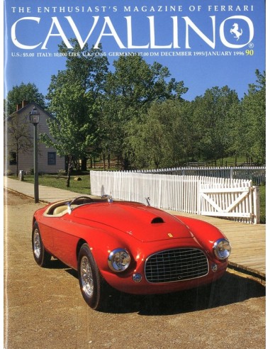 1995/1996 FERRARI CAVALLINO MAGAZINE USA 90