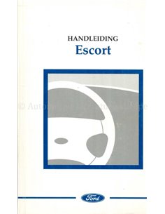1999 FORD ESCORT OWNERS MANUAL HANDBOOK DUTCH