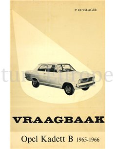 1965 - 1966 OPEL KADETT B, VRAAGBAAK NEDERLANDS