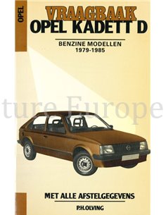 1979 - 1985 OPEL KADETT D, BENZINE VRAAGBAAK NEDERLANDS