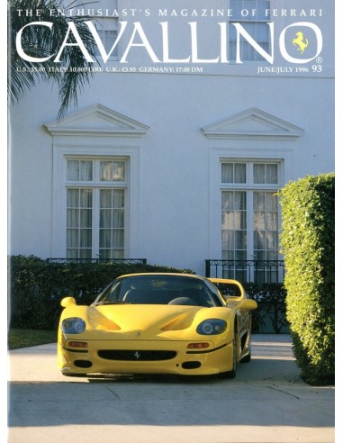 1996 FERRARI CAVALLINO MAGAZINE USA 93