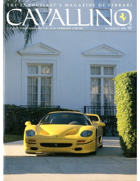 1996 FERRARI CAVALLINO MAGAZINE USA 93