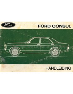 1973 FORD CONSUL INSTRUCTIEBOEKJE NEDERLANDS