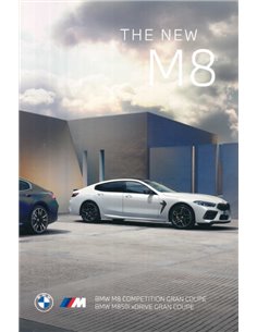 2022 BMW M8 GRAN COUPE BROCHURE FRANS
