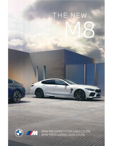 2022 BMW M8 GRAN COUPE BROCHURE FRENCH