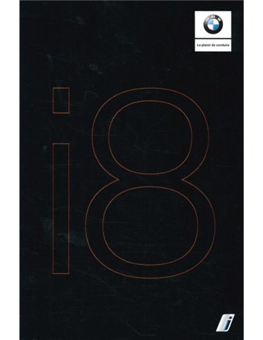 2019 BMW I8 BROCHURE FRANS