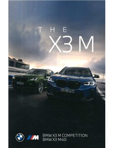 2021 BMW X3 M BROCHURE FRENCH