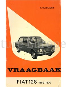1969 - 1970 FIAT 128 VRAAGBAAK NEDERLANDS