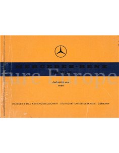 1958 MERCEDES BENZ 220 SE ERSATZTEILKATALOG MULTI